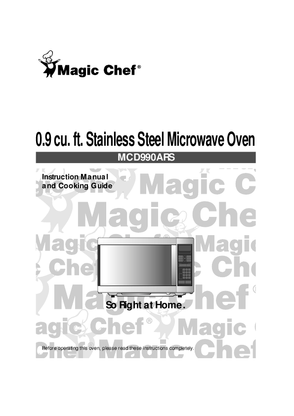 Magic Chef Appliance -- Customer Support