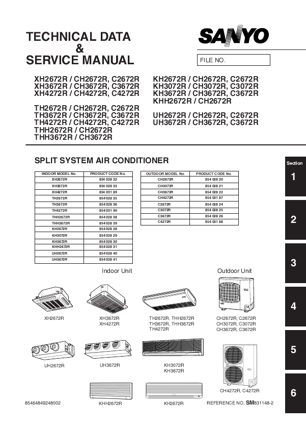 Sanyo Air Conditioner  img-1