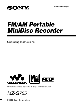 Minidisc Player Recorder