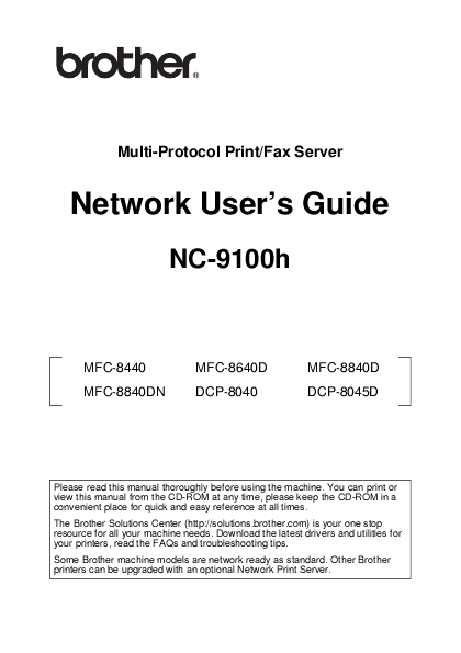 service manual brother dcp8040