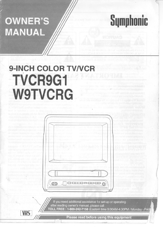samsung vcr owners manual