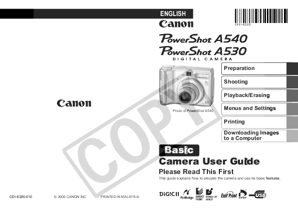 Canon Powershot S80 Software Download