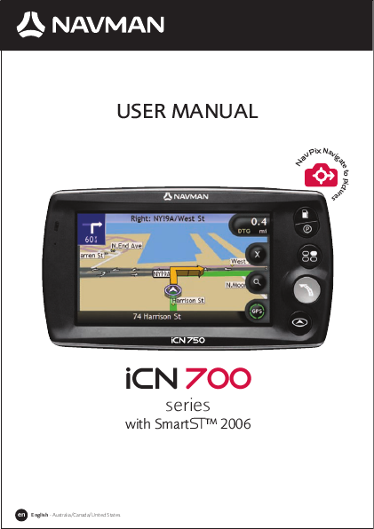 navman gps user manual