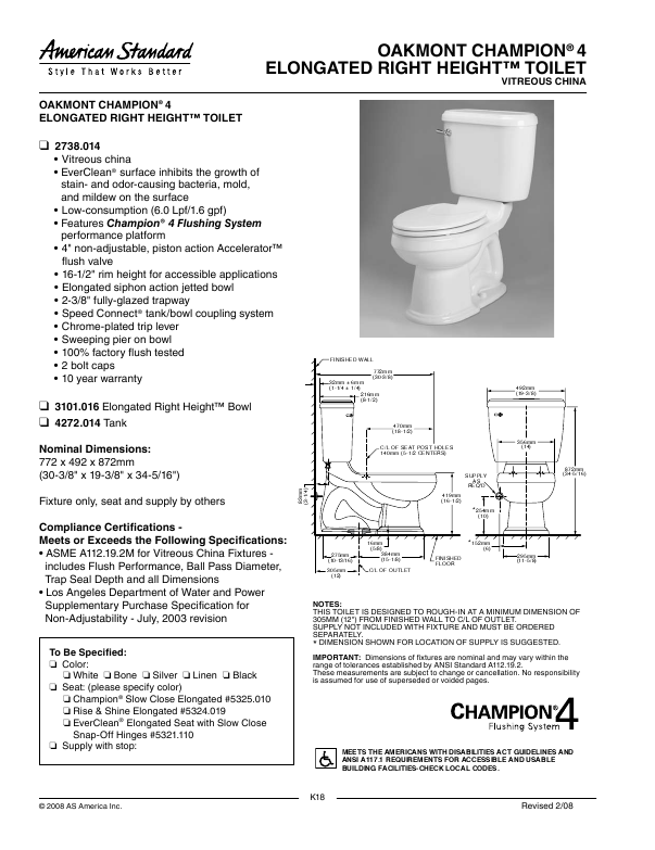 American Standard Acont802as32daa Installation Manual