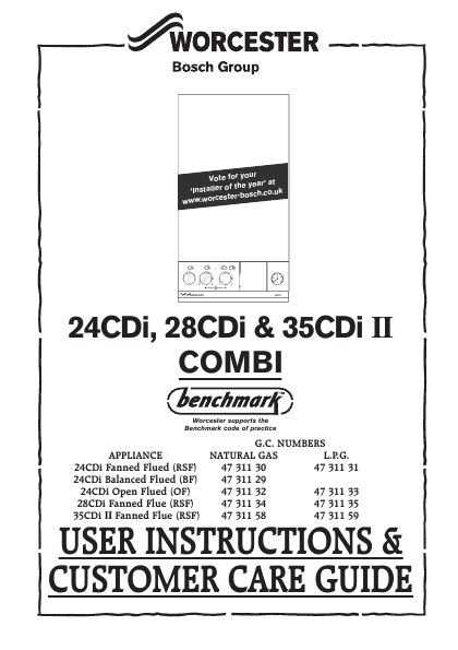 Worcester Bosch 24Cdi Combi Boiler Manual - mixeideas