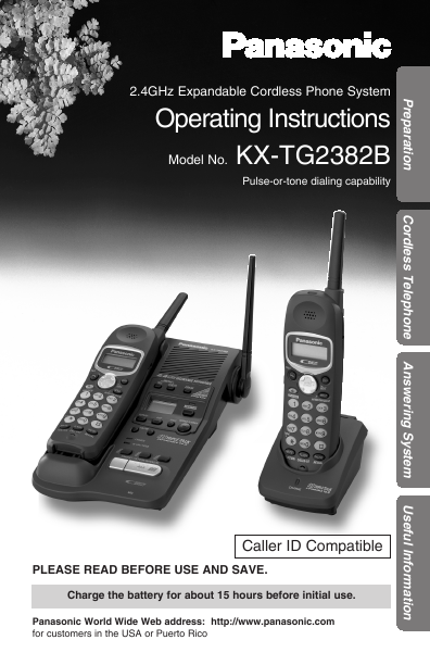 Manual Panasonic Kx Ta616