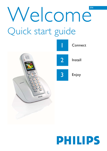 Philips Cordless Telephone Cd535 Users Guide 7025