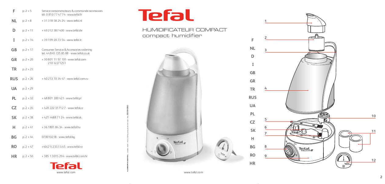 tefal  parts