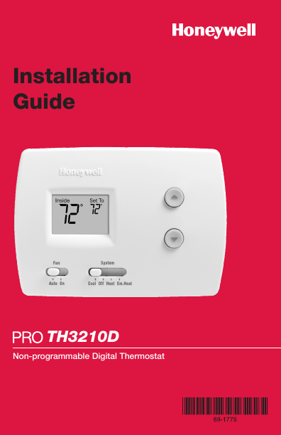 Owners Manual For Honeywell Thermostats