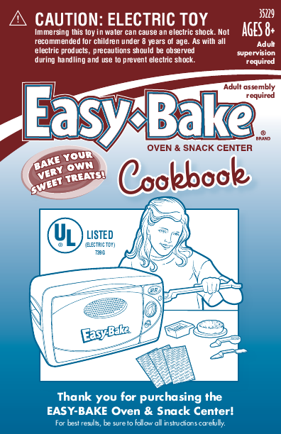 easy bake oven users manual