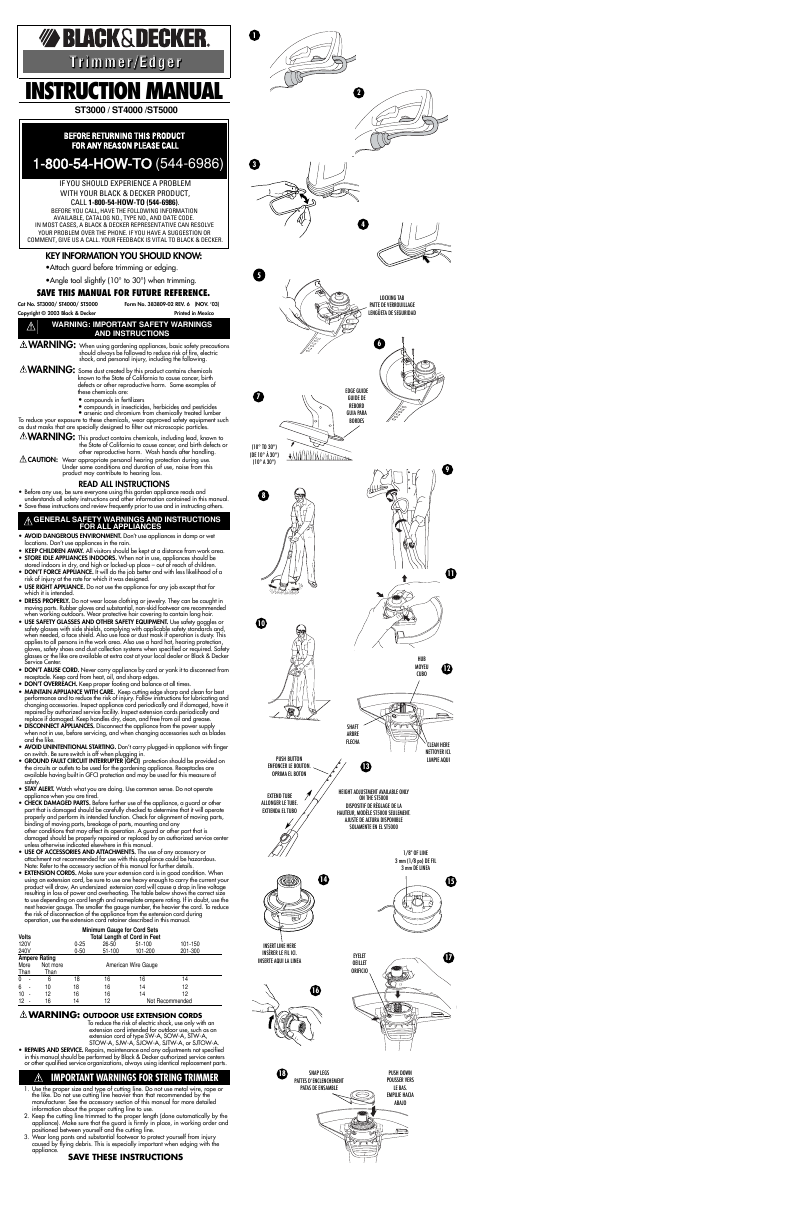 BLACK & DECKER LEAF HOG BV4000 INSTRUCTION MANUAL Pdf Download