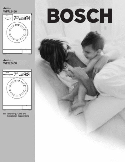 Bosch Wvt1260 Washer Dryer Manual