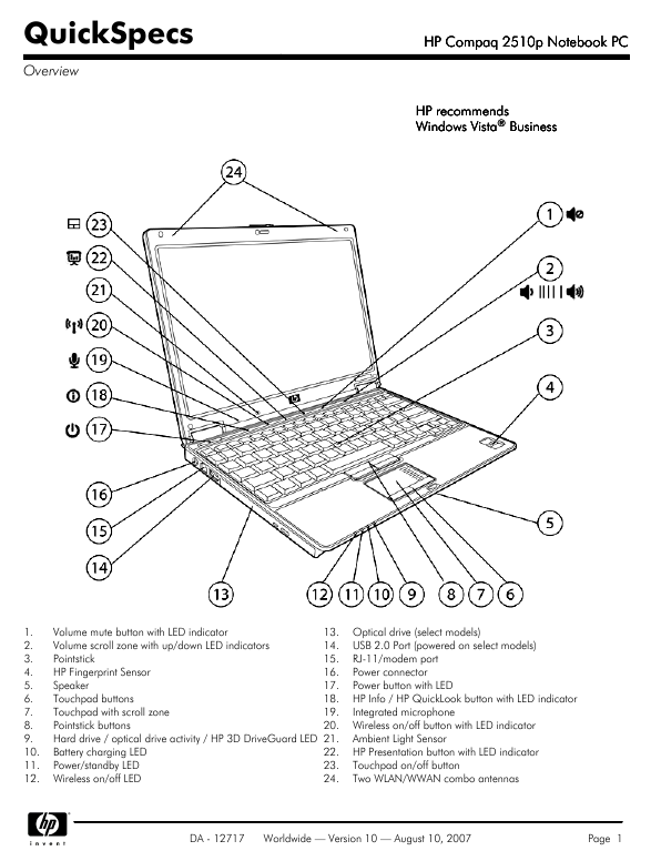 Hp инструкция по эксплуатации ноутбука