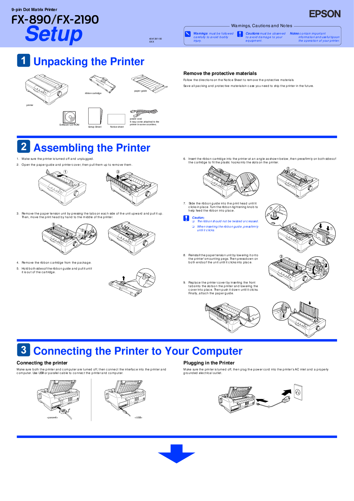 Epson Printer 2190 User