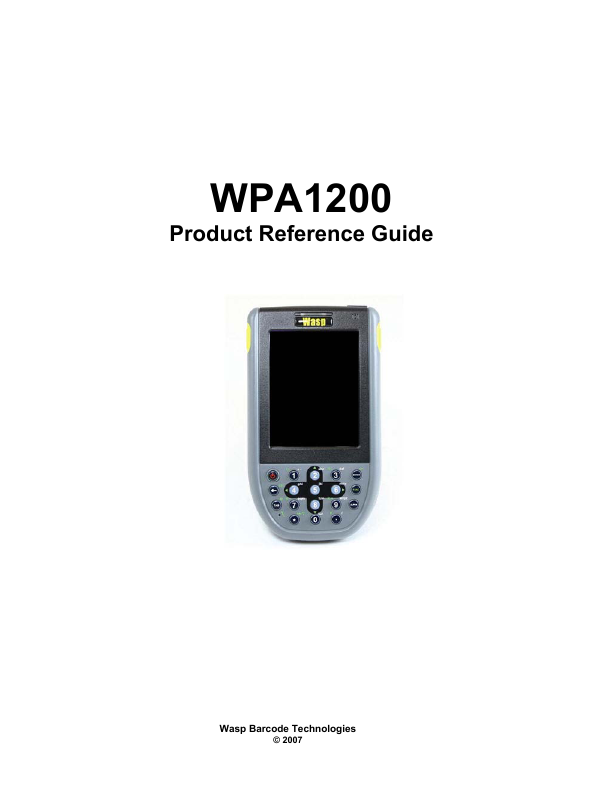 wasp barcode logo. Wasp Bar Code PDA Barcode